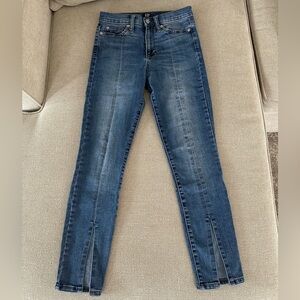 Gap Size 25 Jeans with Front Slit